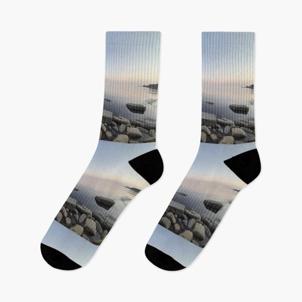 Item preview, Kimmeridge Bay at Dusk designed and sold by Neilchurcherart.