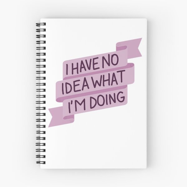 Item preview, I Have No Idea What I’m Doing - Pink Banner designed and sold by FlorenciaBliss.