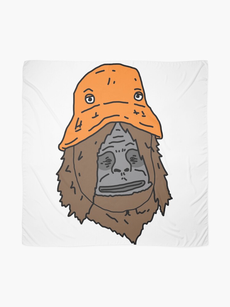 Sassy the sale sasquatch orange hat