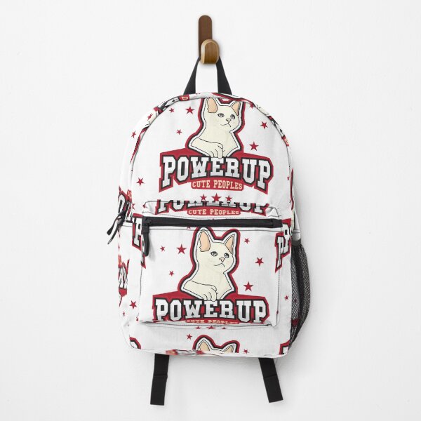 Item preview, Power up Cute peoples - Cute cat with text art designed and sold by feel-free-store.