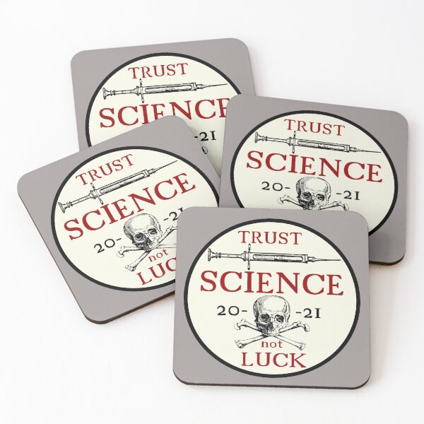 Item preview, TRUST SCIENCE NOT LUCK  designed and sold by sandpiperstudio.