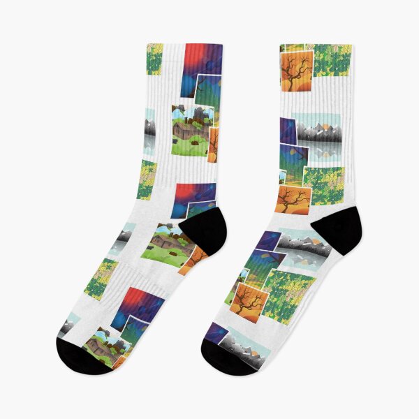 Item preview, Beautiful nature and scenery collage all together designed and sold by feel-free-store.
