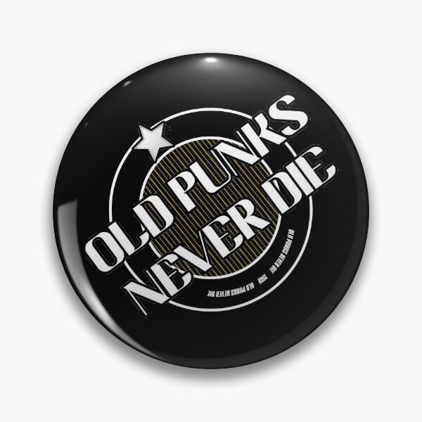 Item preview, Old Punks Never Die vintage designed and sold by NuarzDesign.