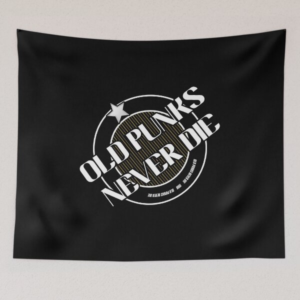 Item preview, Old Punks Never Die vintage designed and sold by NuarzDesign.