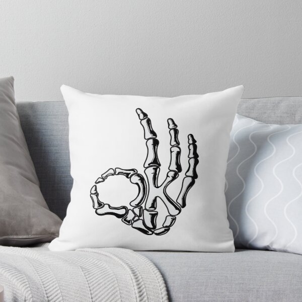 Item preview, Skeleton Hand Okay Sign  designed and sold by JikDesign.