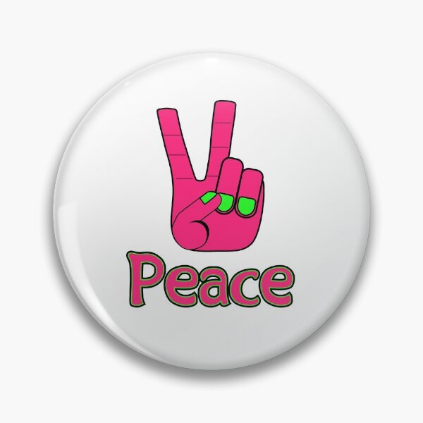 Item preview, Sexy BubbleGum Peace Sign designed and sold by ArashiiGames.