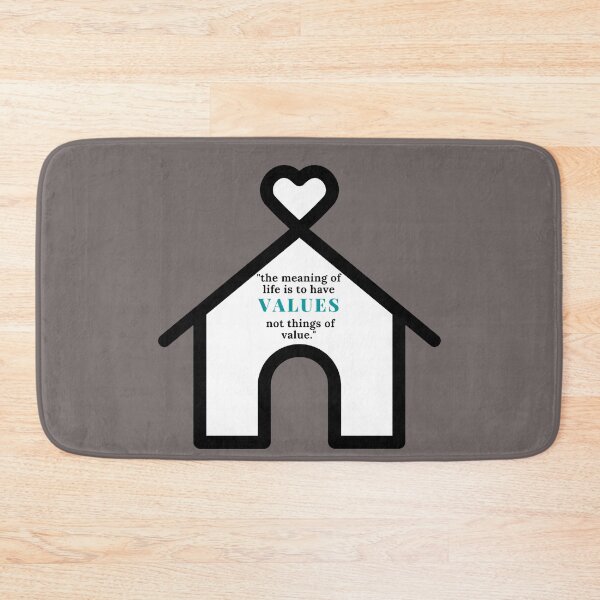Item preview, The meaning of life is to have VALUES not things of value. designed and sold by sketchsabel.