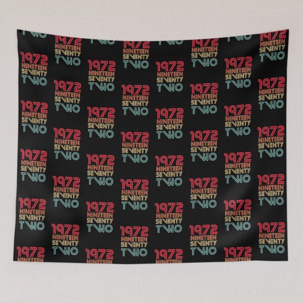 Item preview, 1972 - Birthday Year Design designed and sold by Rhu Creations.