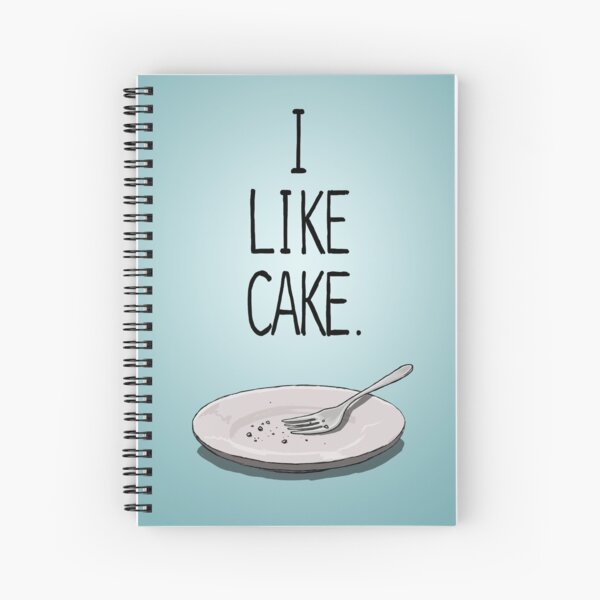 I LIKE CAKE. Spiral Notebook