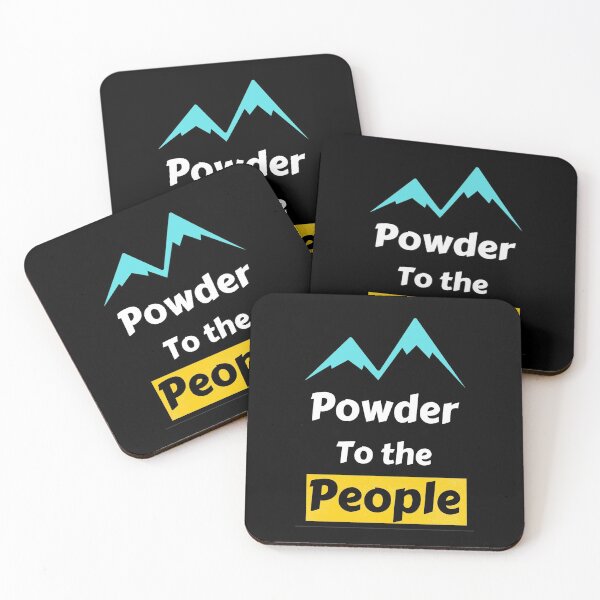 Item preview,  Powder To The People - For Skiing Lovers designed and sold by chetan786.