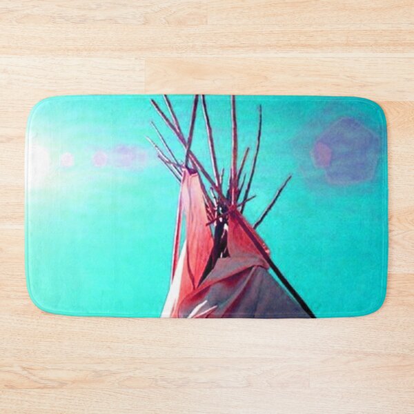 Item preview, Tipi under a Turquoise Sky designed and sold by KR Art Studio.