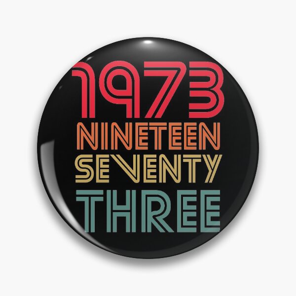 Item preview, 1973 - Birthday Year Design designed and sold by Rhu Creations.