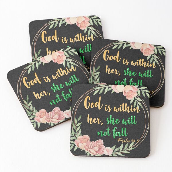 Item preview, God is within her, she will not fall designed and sold by della95.