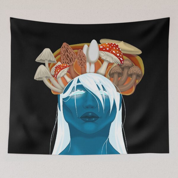 Item preview, Mushroom Goddess designed and sold by DiaboliKupcake.