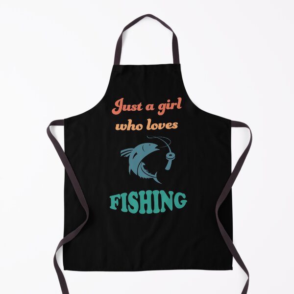 Item preview, Just A Girl Who Loves Fishing Vintage Colors designed and sold by geminivibe.