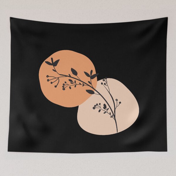 Item preview, Brown Flower Outline  designed and sold by syarifahrasul.