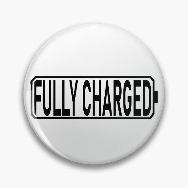 Item preview, Fully Charged on White designed and sold by LovinthWow.