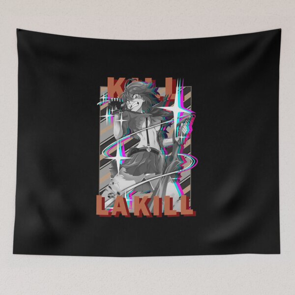 Item preview, Ryuko Matoi Kill la Kill Anime Monochrome RGB Glitch Design designed and sold by Csonkaabel.