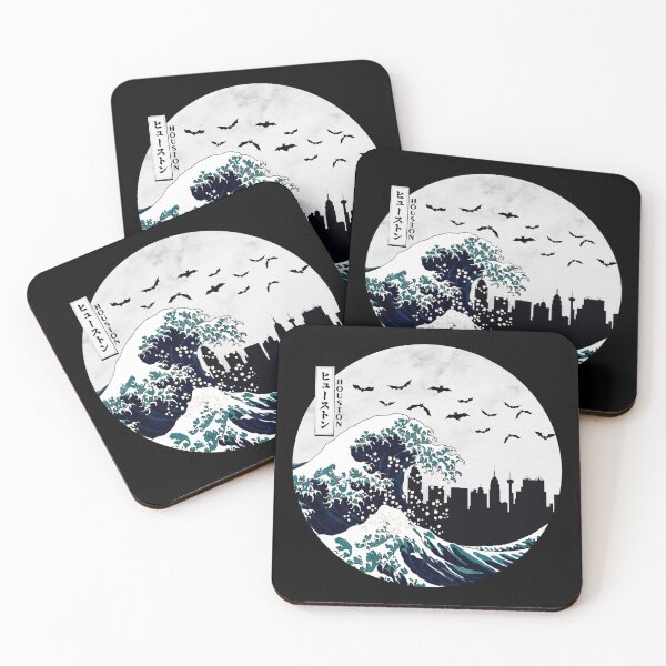 Item preview, Houston Kanagawa Wave Dark designed and sold by DFerraz.