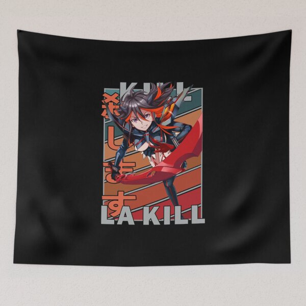 Item preview, Ryuko Matoi Kill la Kill kiru ra kiru Cool Anime Retro Color Stripe designed and sold by Csonkaabel.