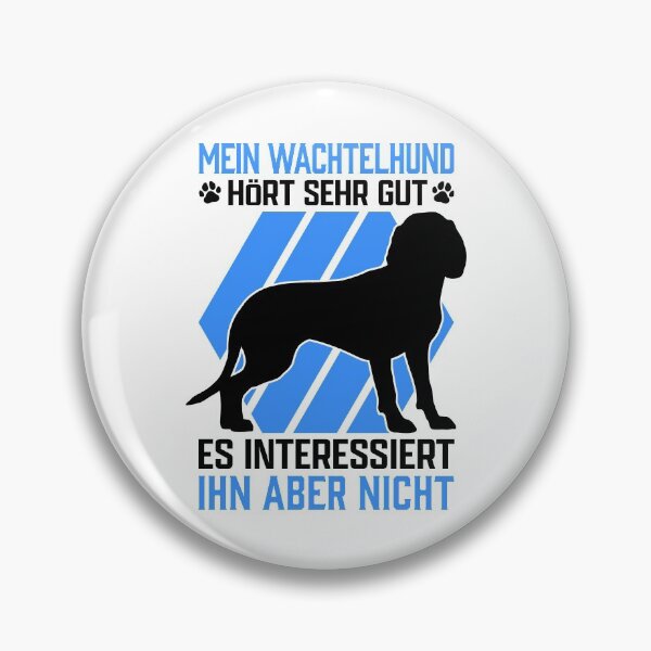 Item preview, German Wachtelhund hears well hunting dog saying designed and sold by madgrfx.
