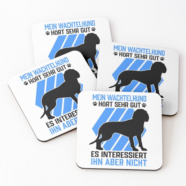 Item preview, German Wachtelhund hears well hunting dog saying designed and sold by madgrfx.