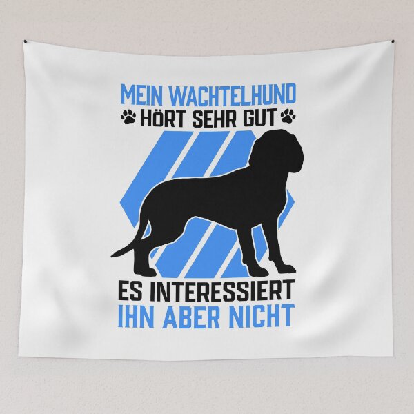 Item preview, German Wachtelhund hears well hunting dog saying designed and sold by madgrfx.