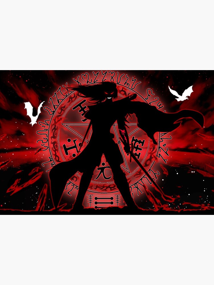 Hellsing Ultimate Wallpaper Art Board Print for Sale by Giri1412