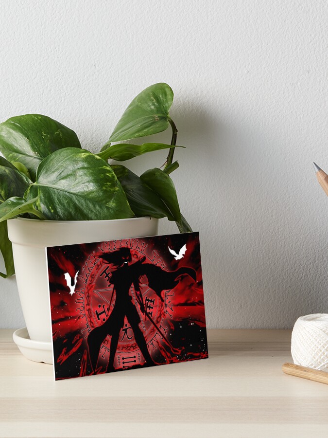 Hellsing Ultimate Wallpaper Art Board Print for Sale by Giri1412