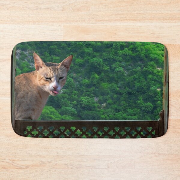 Item preview, Cat near the window making funny face designed and sold by VeenaNair23.