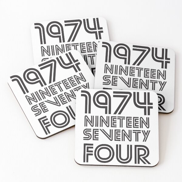Item preview, 1974 - Birthday Year Design designed and sold by Rhu Creations.
