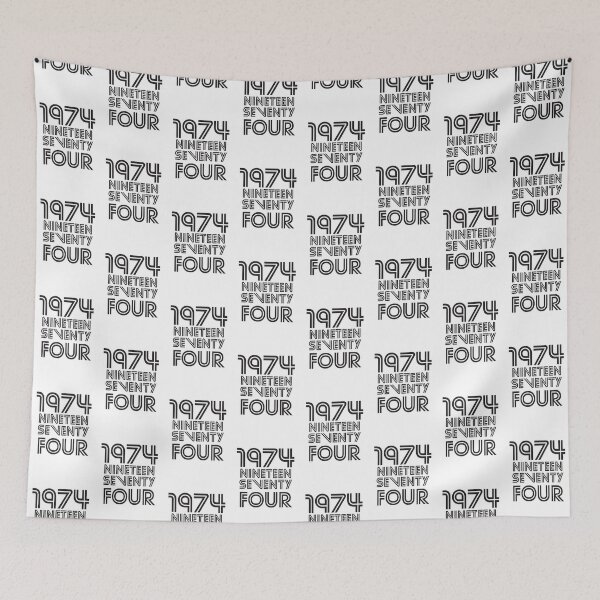 Item preview, 1974 - Birthday Year Design designed and sold by Rhu Creations.