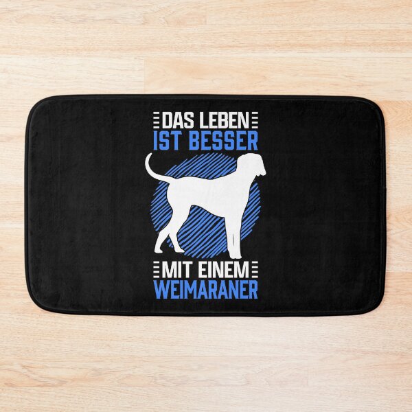 Item preview, Life with Weimaraner hunting dog pointing dog saying designed and sold by madgrfx.