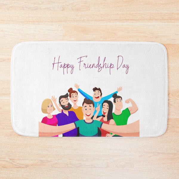 Item preview, Easy to edit vector illustration of kids taking selfie celebrating Friendship Day designed and sold by deeplaxman.