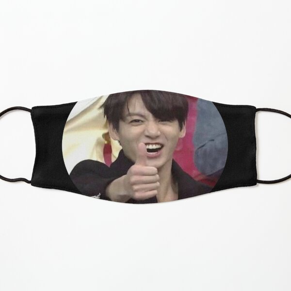 Jungkook funny face sticker Kids Mask