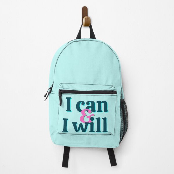 Item preview, I Can & I Will Inspirational Quote designed and sold by chahakisha.