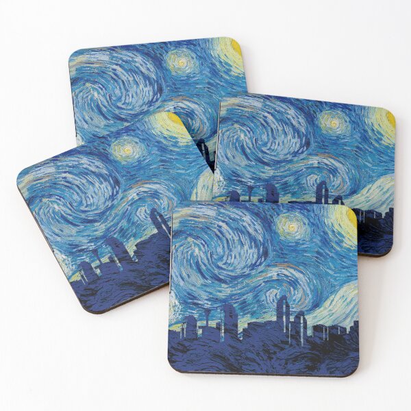 Item preview, Oklahoma City Van Gogh Starry Night designed and sold by DFerraz.