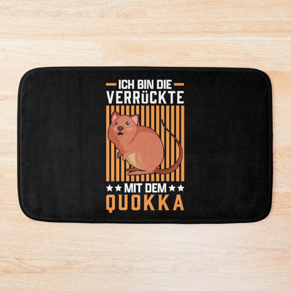 Item preview, Crazy Quokka Marsupial Kangaroo Australia designed and sold by madgrfx.