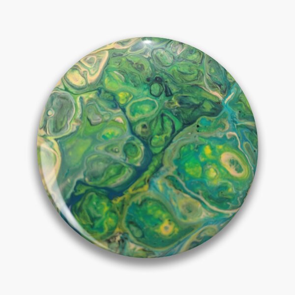 Item preview, Green and Yellow Flow designed and sold by Rebecca-Art.