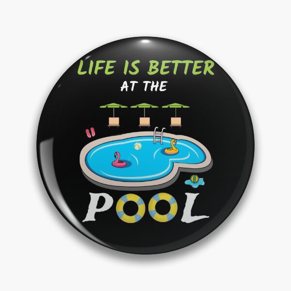 Item preview, LIFE IS BETTER AT THE POOL designed and sold by sssweetness.