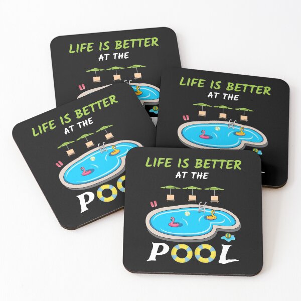 Item preview, LIFE IS BETTER AT THE POOL designed and sold by sssweetness.