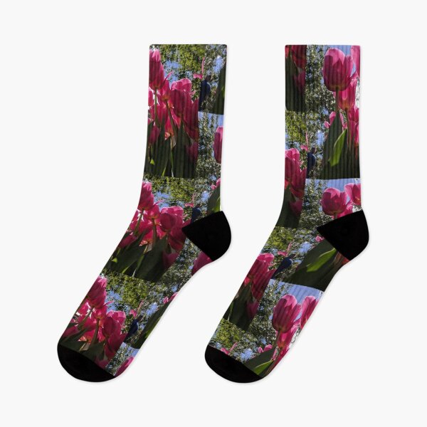 Item preview, Tulips and sunlight designed and sold by Rebecca-Art.