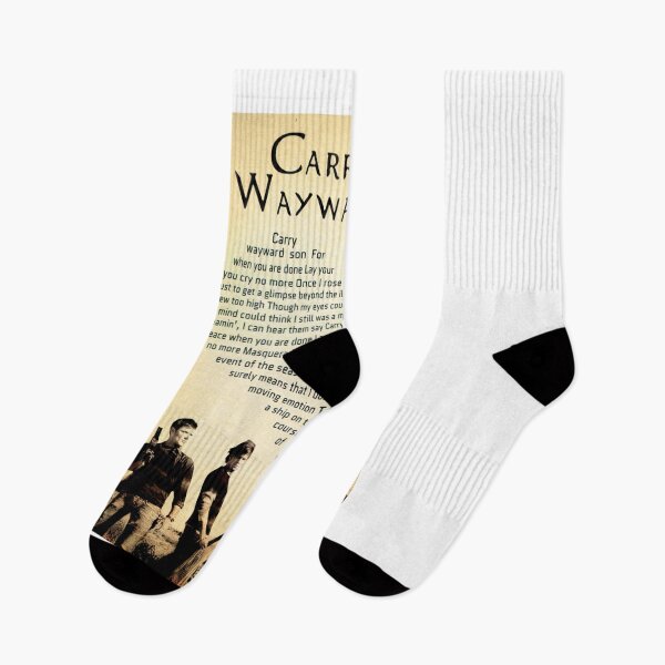 Item preview, Carry On Wayward Son Lyrics - Classic Rock designed and sold by hippololocc.