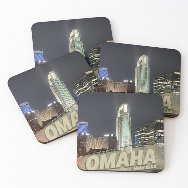 Item preview, Omaha, Nebraska Downtown Skyline designed and sold by LiamTheo.