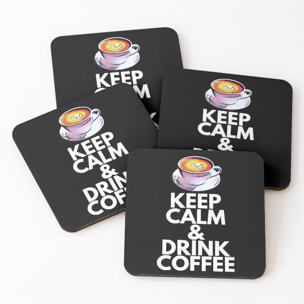 Item preview, Keep Calm & Drink Coffee designed and sold by cafeteeria.