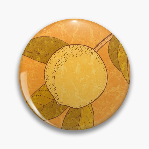 Item preview, Vintage Golden Yellow Peaches Fruit Tree designed and sold by Cecilia Mok.