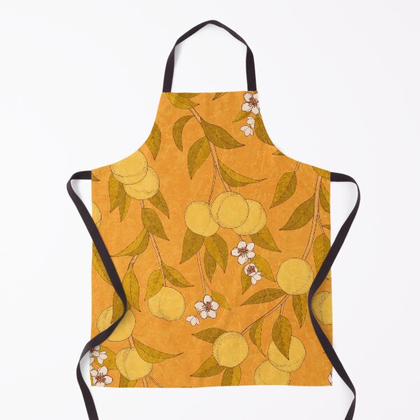 Item preview, Vintage Golden Yellow Peaches Fruit Tree designed and sold by Cecilia Mok.