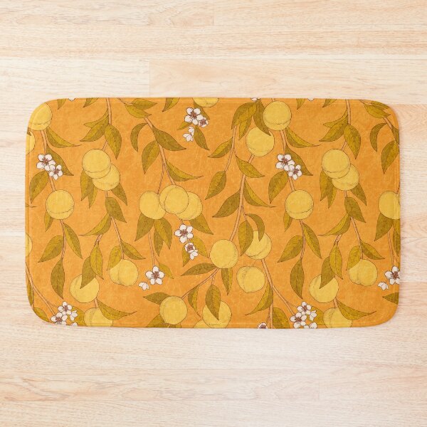 Item preview, Vintage Golden Yellow Peaches Fruit Tree designed and sold by Cecilia Mok.