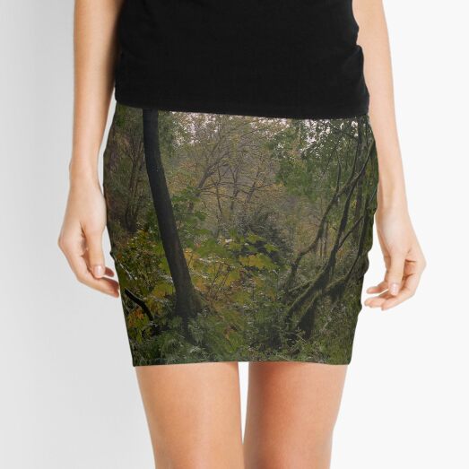 Forest in Oregon Mini Skirt