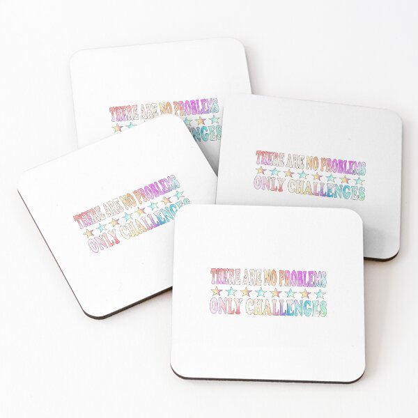 Item preview, There Are No Problems, Only Challenges Essential Sticker designed and sold by Love2MakeArt.